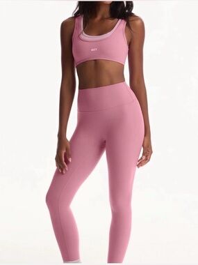 SET Active Pink Seamless Sports Bra